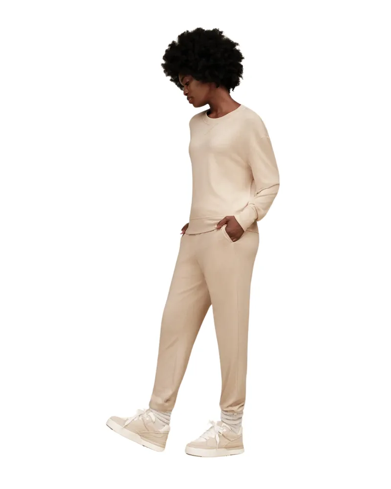 1170870 Oatmeal Heather Gable Set II PJ's Set