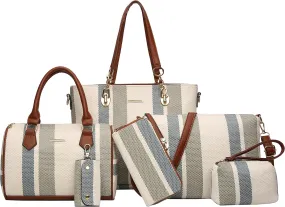 2E-youth Designer Purses and Handbags for Women Satchel Shoulder Bag Tote Top Handle Bag