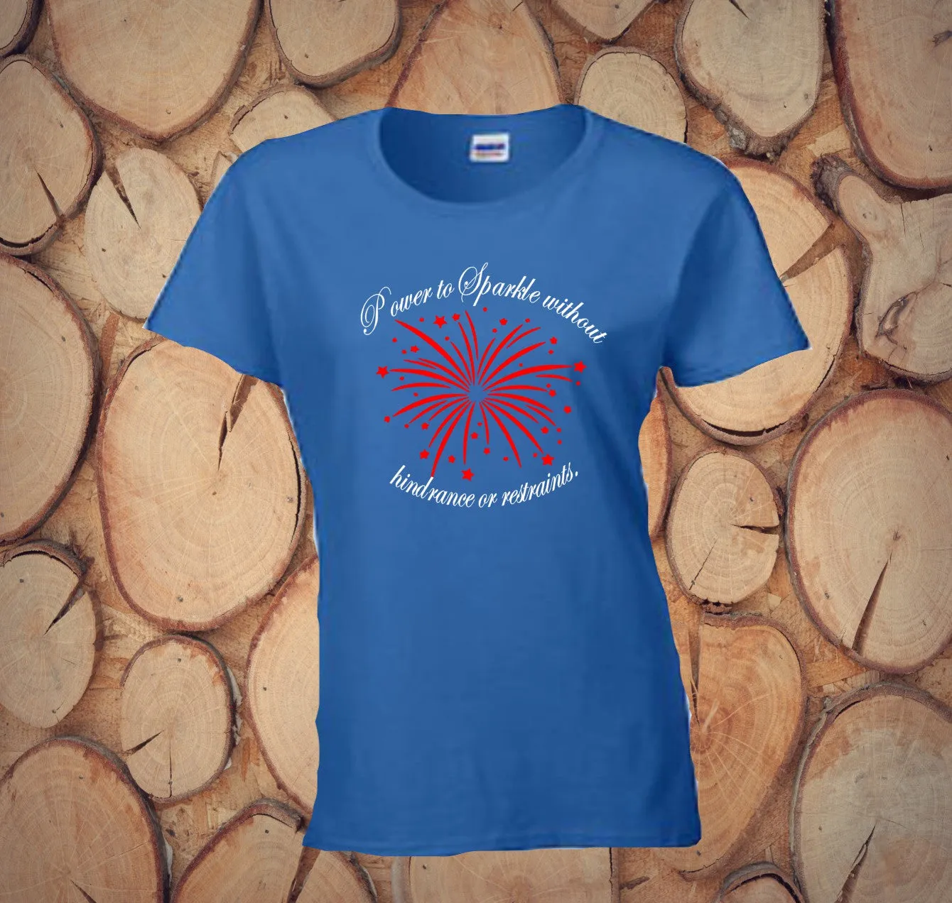 4th of July Patriotic - Blue T-Shirt