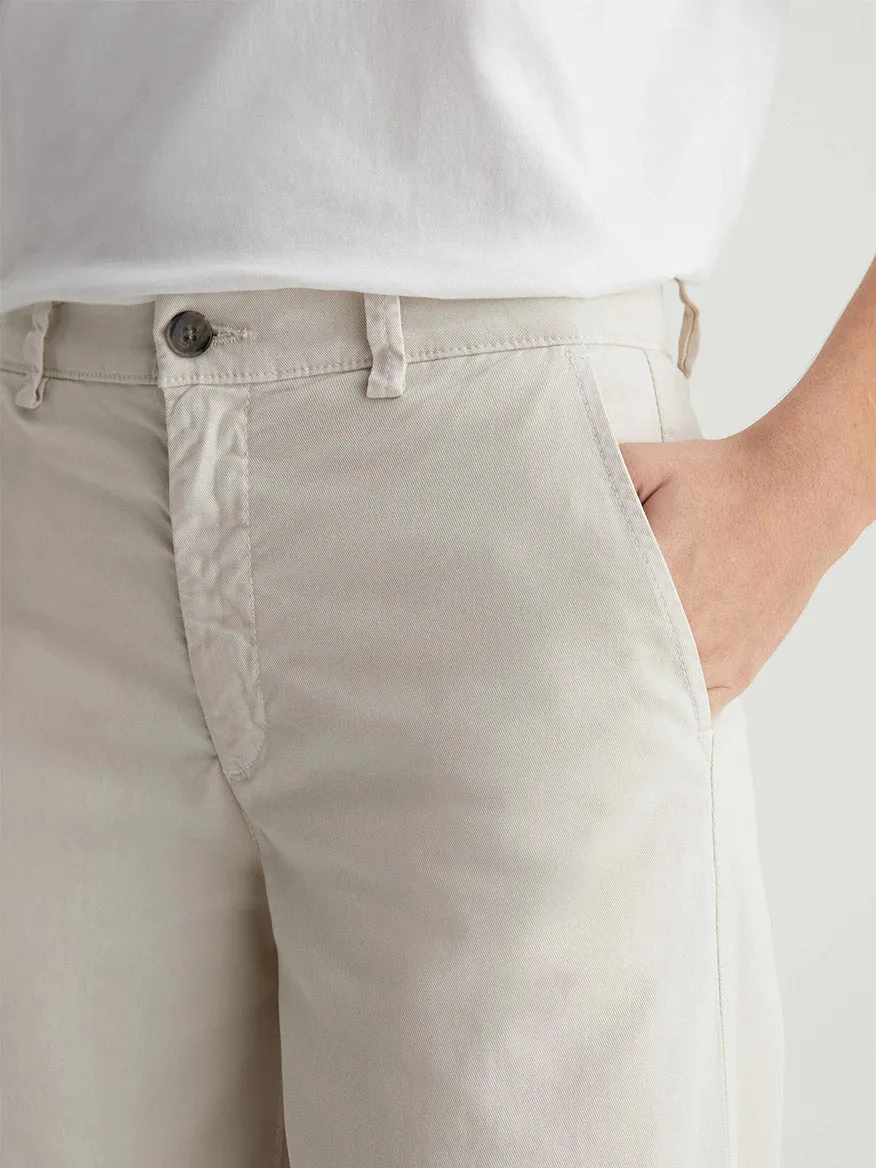 AG Jeans Caden Wide-Leg Trouser in Pumice