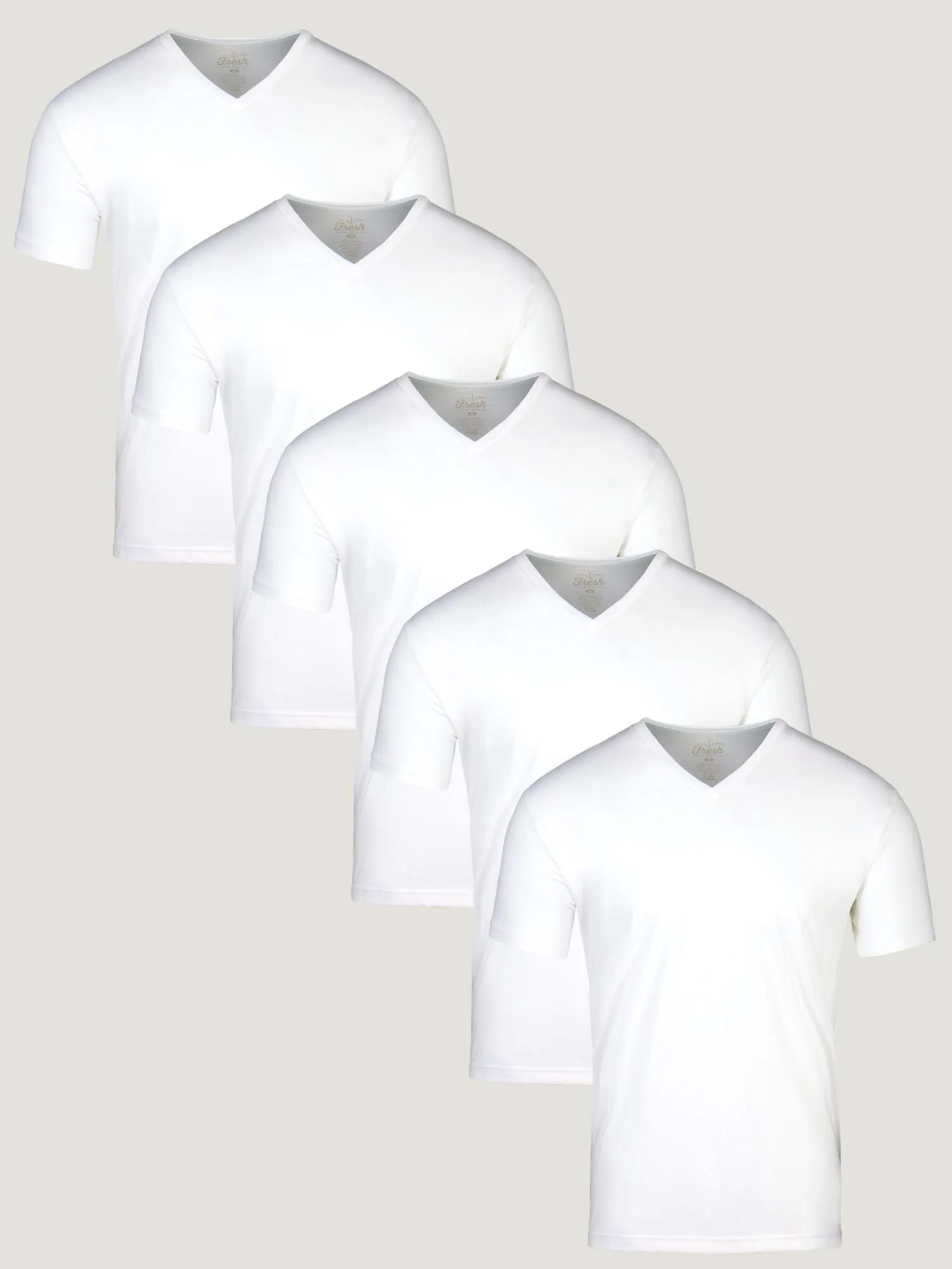 All White 5-Pack