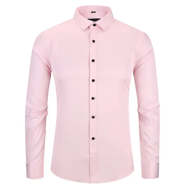Anti-wrinkle Elasticity Slim Fit Shirts