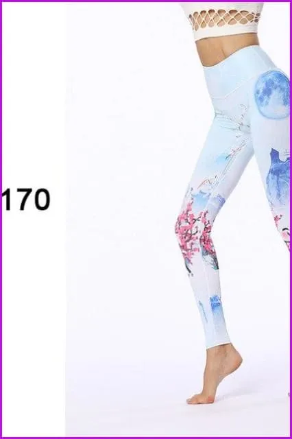 Athletic Sport Gym Leggings Yoga Pants DE129