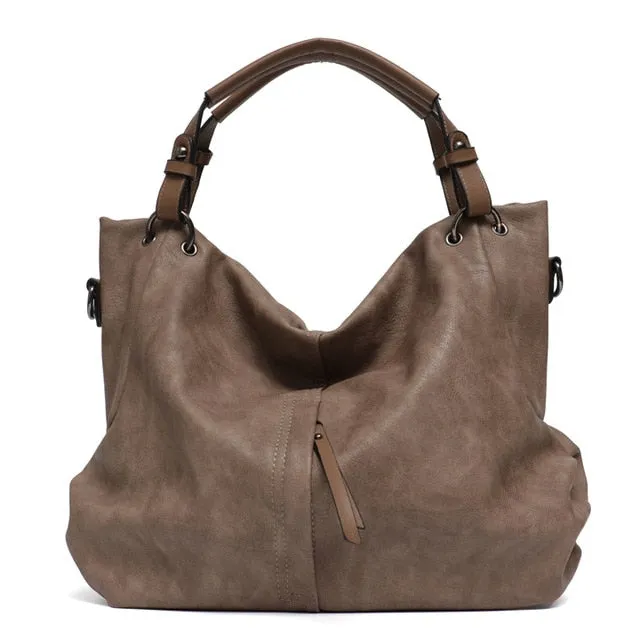 Big Casual Soft Tote Shoulder Bags for Women