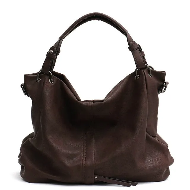 Big Casual Soft Tote Shoulder Bags for Women
