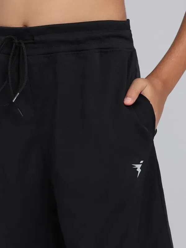 Boys Solid Slim Fit Shorts with TECHNO COOL 