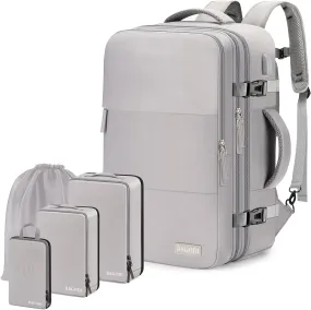 Carry-On Backpack - 42L Airline Approved Travel Backpack for Men & Women - Waterproof Business & Gym Laptop Daypack - Casual Daypack for Business & Weekend Hiking