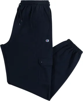Champion Cargo Sweatpants for Men Big and Tall – Fleece Jogger Sweatpants