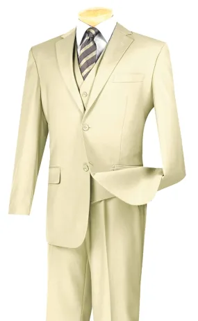 Classic Fit  Men Suitt V2TR-Ivory
