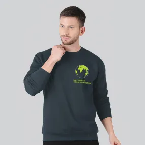 Crew Neck Sweatshirt - Midnight Navy