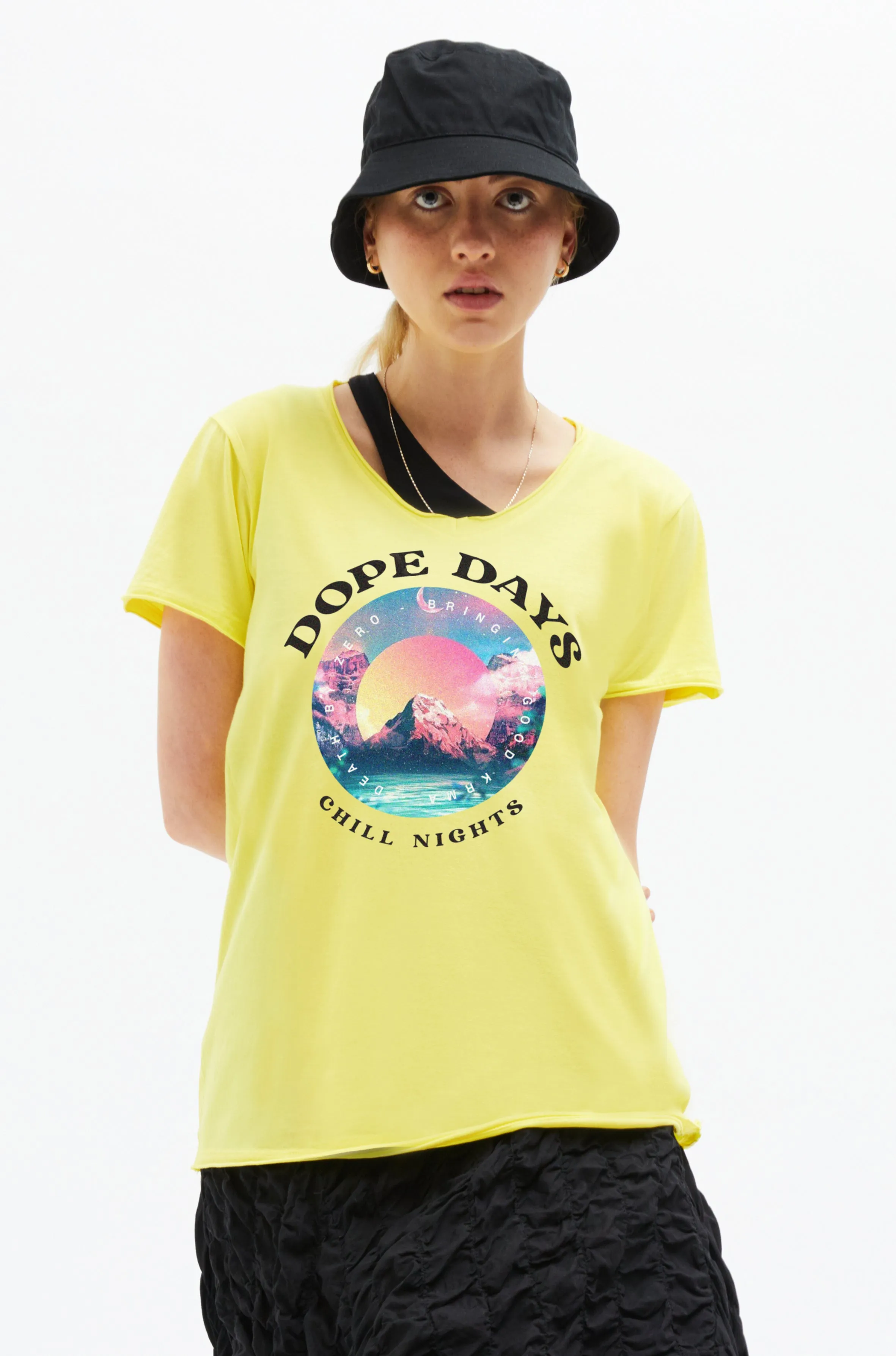 Dope Days / Chill Nights - women's lemon