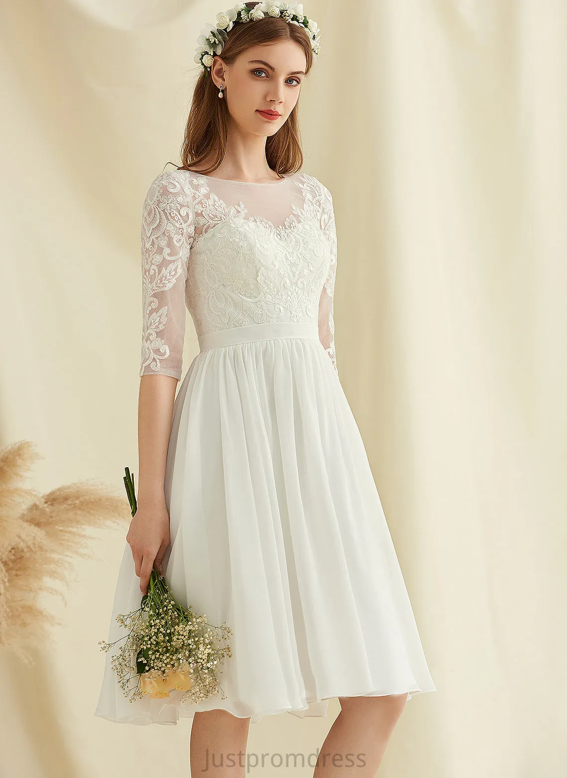 Dresses Formal Dresses Dana A-line Lace Chiffon