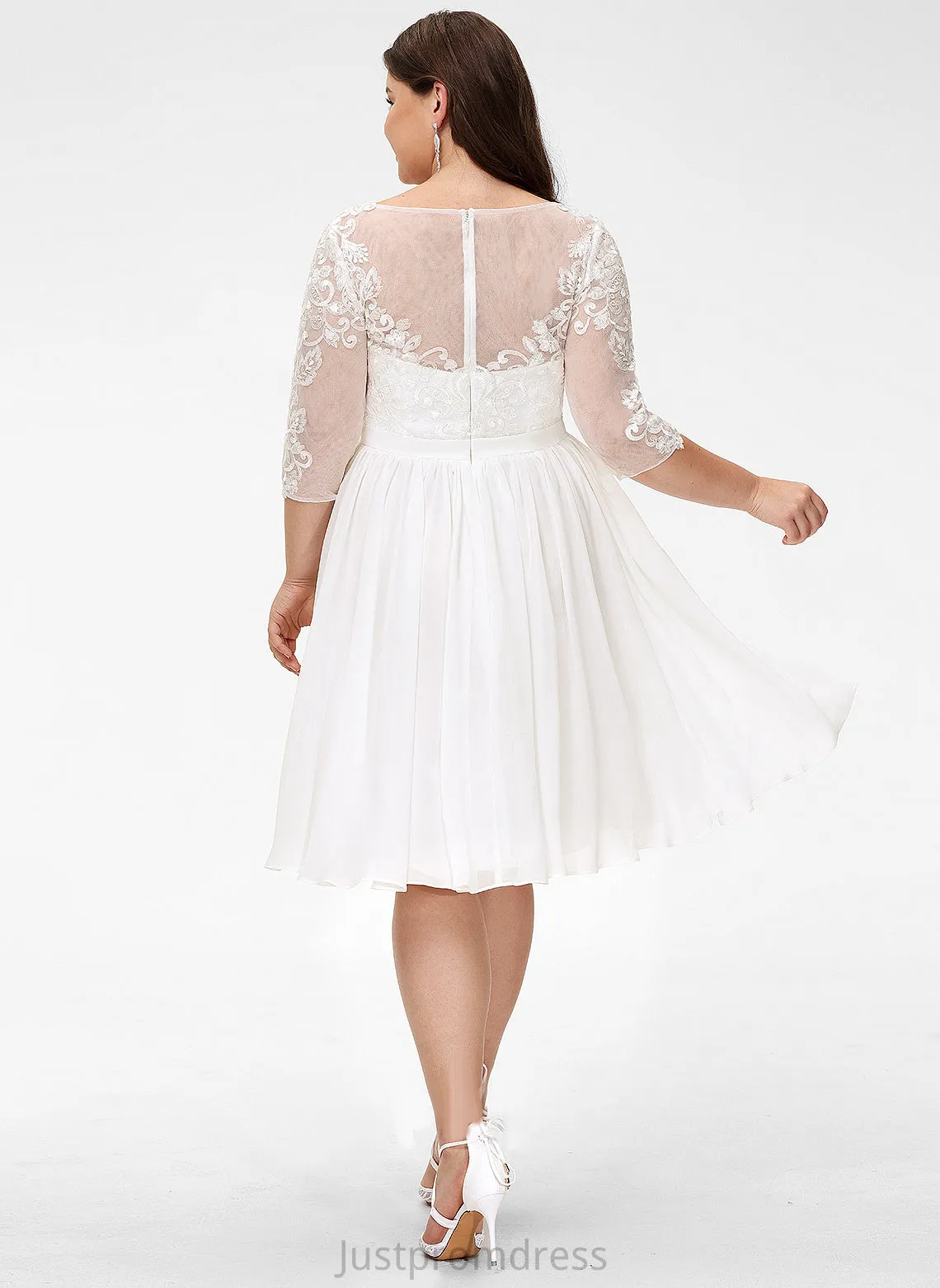 Dresses Formal Dresses Dana A-line Lace Chiffon