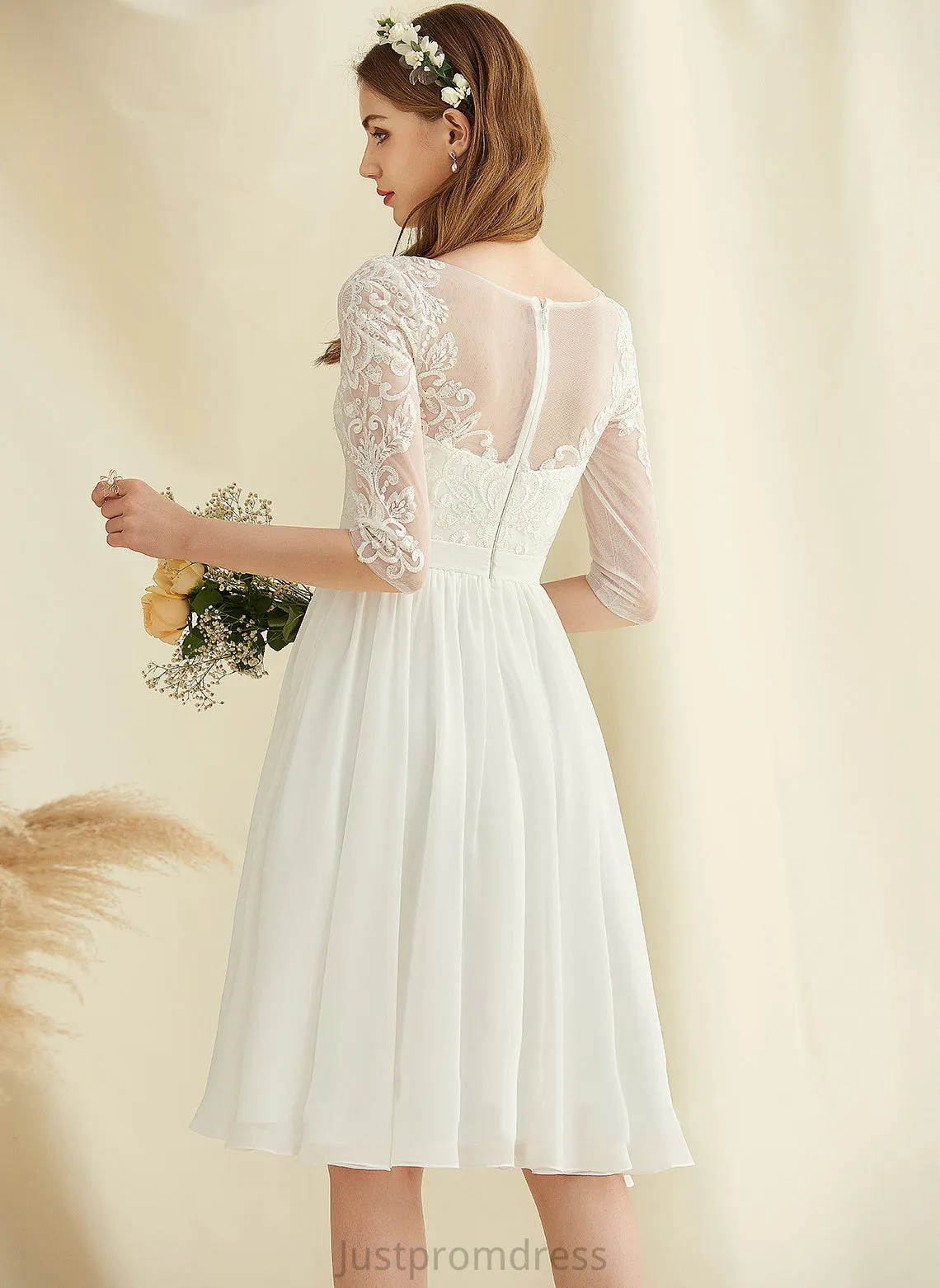 Dresses Formal Dresses Dana A-line Lace Chiffon
