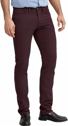 ETHANOL Mens Comfortable Stretch Trousers Slim Fit Straight Leg Stylish Design Pants