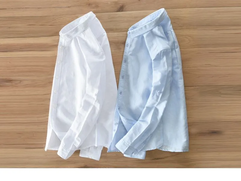 Fashion Long Sleeve Linen Casual Male Slim Fit Shirts