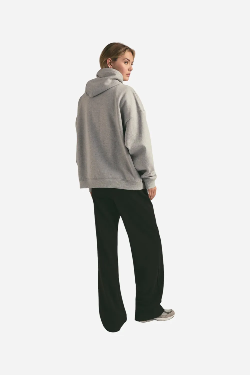 Favorite Daughter The Collegiate Hoodie in Heather Grey