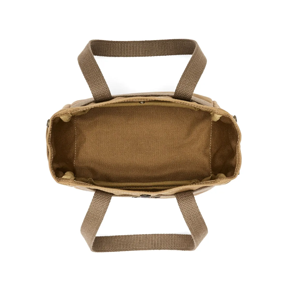 Filson Rugged Twill Small Open Tote Bag in Tan