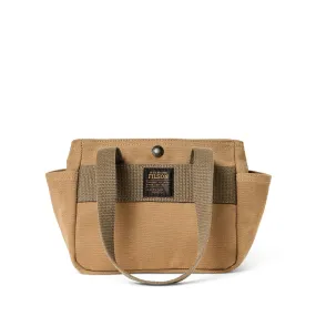 Filson Rugged Twill Small Open Tote Bag in Tan