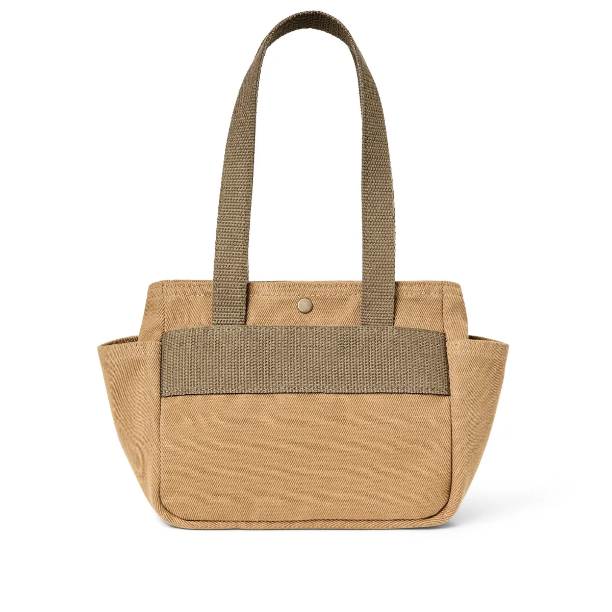 Filson Rugged Twill Small Open Tote Bag in Tan