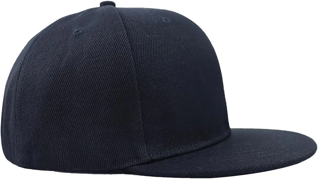 Flat Bill Hats for Men Snapback Baseball Cap Adjustable Embroidered Skeleton Hand Hat for Teen Boys Birthday Gifts