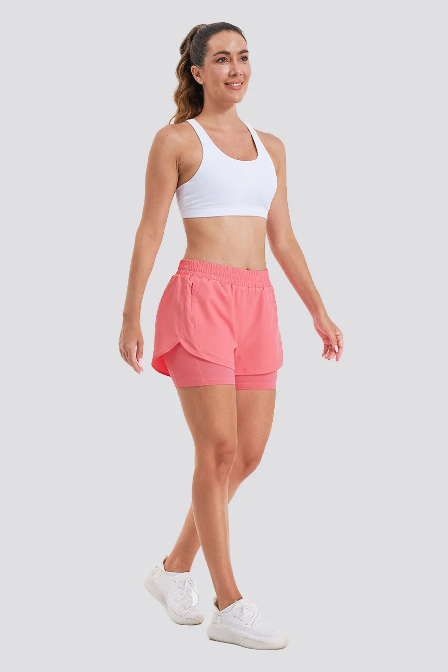 FlexRun Convertible 2 in 1 Running Shorts