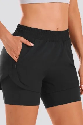 FlexRun Convertible 2 in 1 Running Shorts