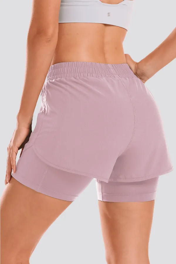 FlexRun Convertible 2 in 1 Running Shorts