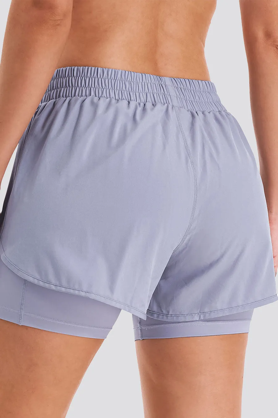 FlexRun Convertible 2 in 1 Running Shorts