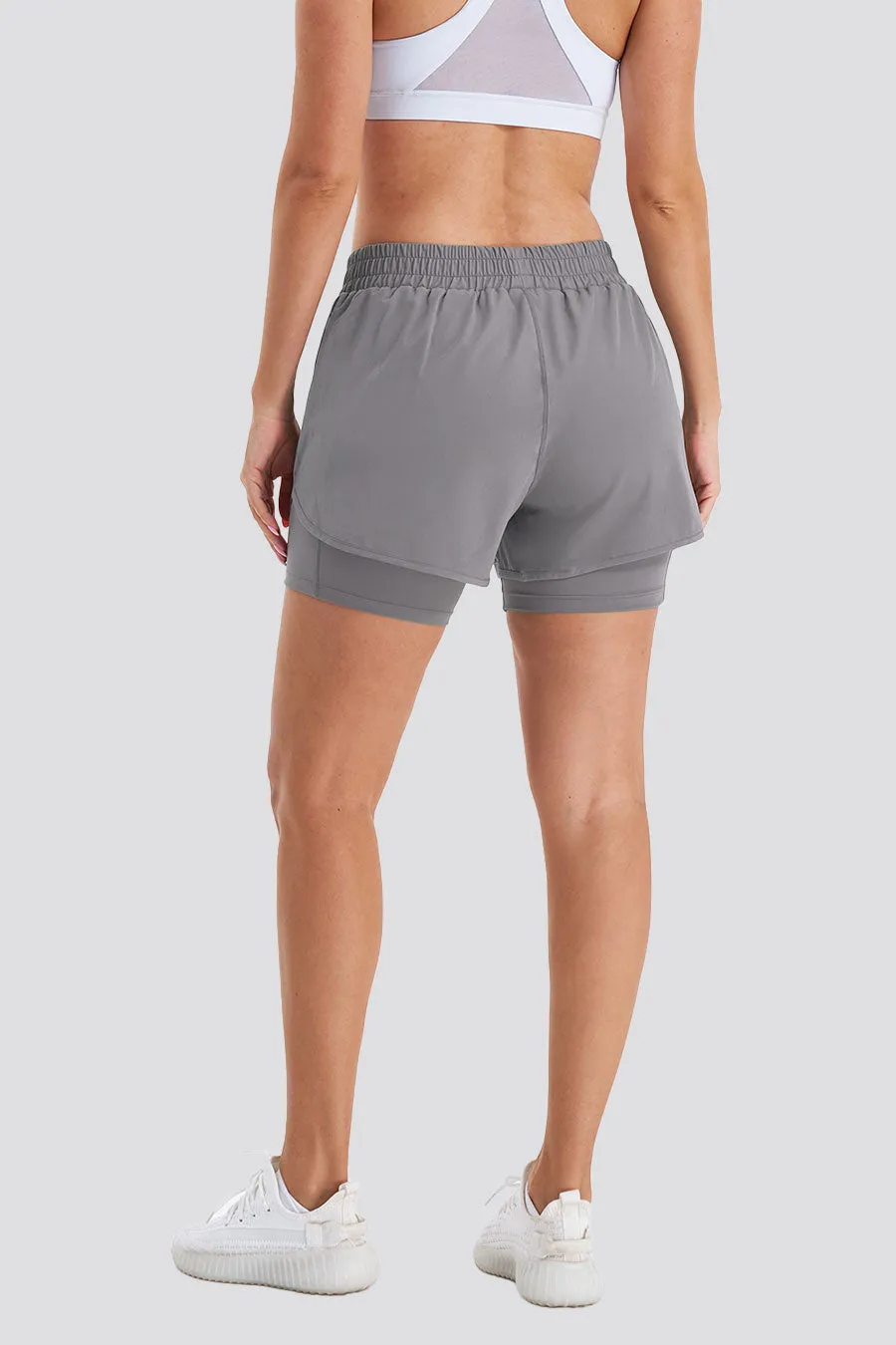 FlexRun Convertible 2 in 1 Running Shorts