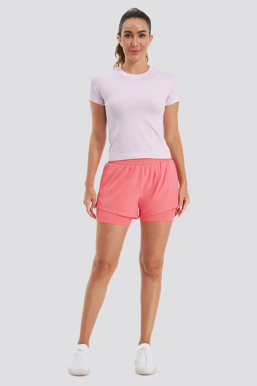 FlexRun Convertible 2 in 1 Running Shorts