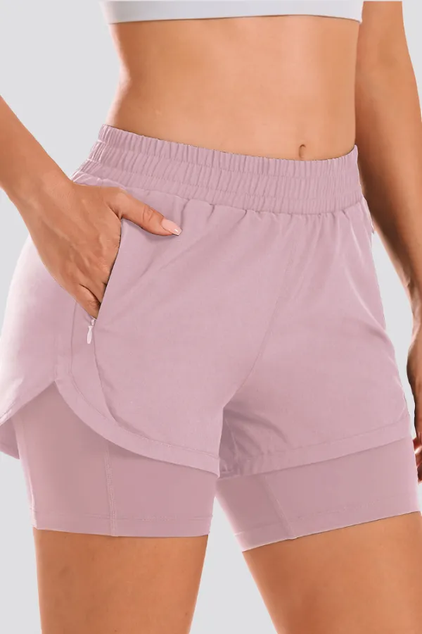 FlexRun Convertible 2 in 1 Running Shorts