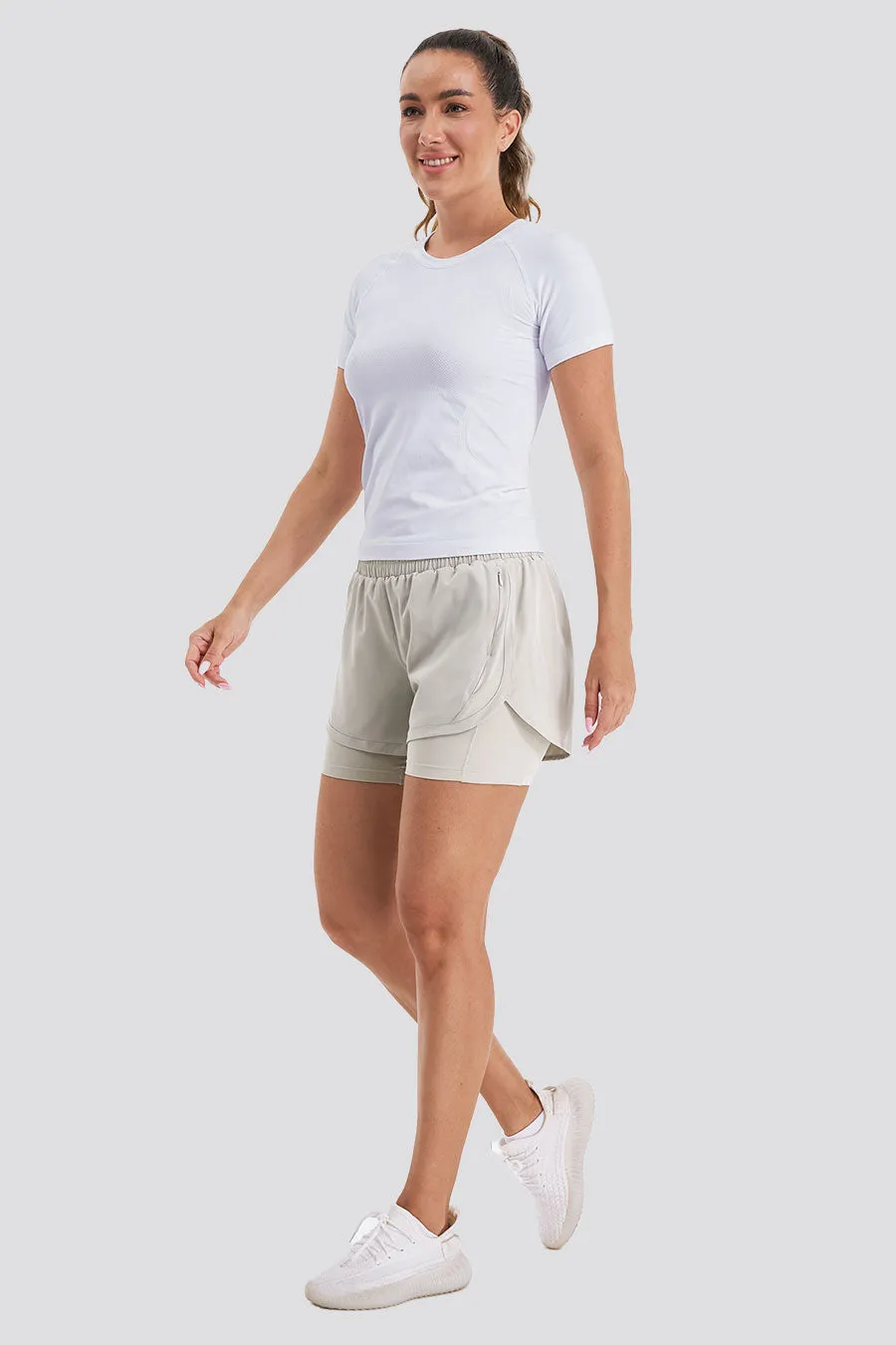 FlexRun Convertible 2 in 1 Running Shorts