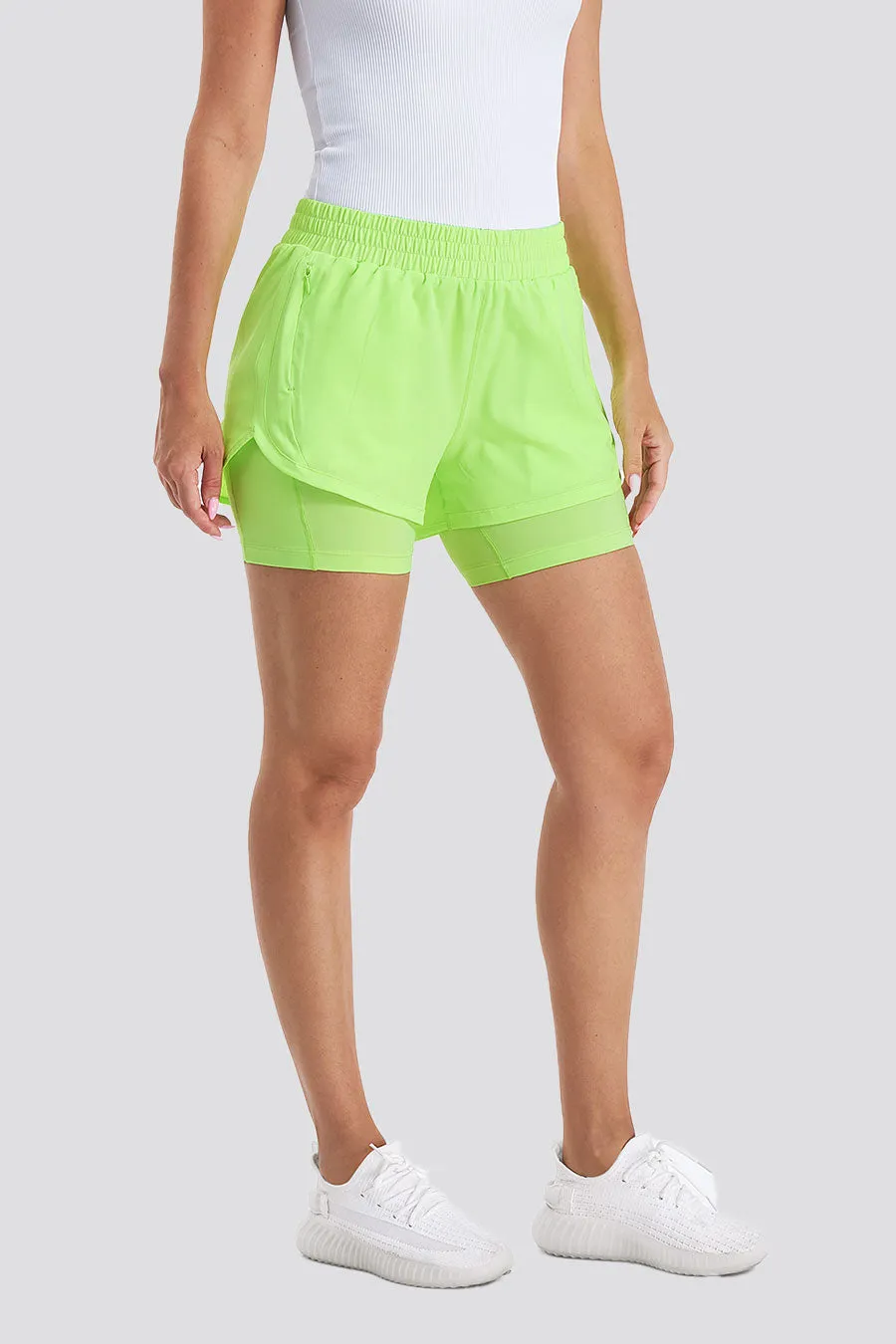 FlexRun Convertible 2 in 1 Running Shorts