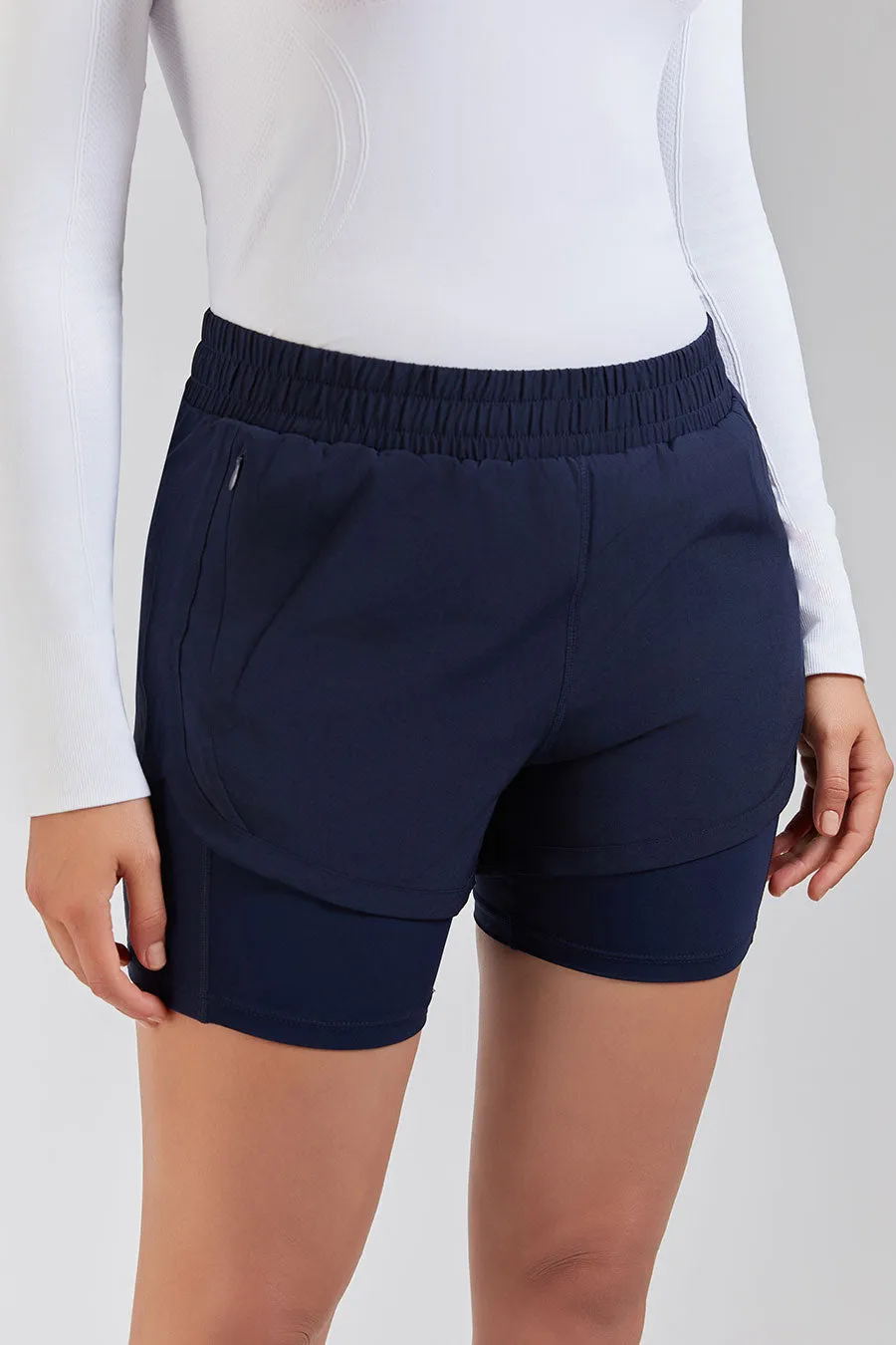 FlexRun Convertible 2 in 1 Running Shorts
