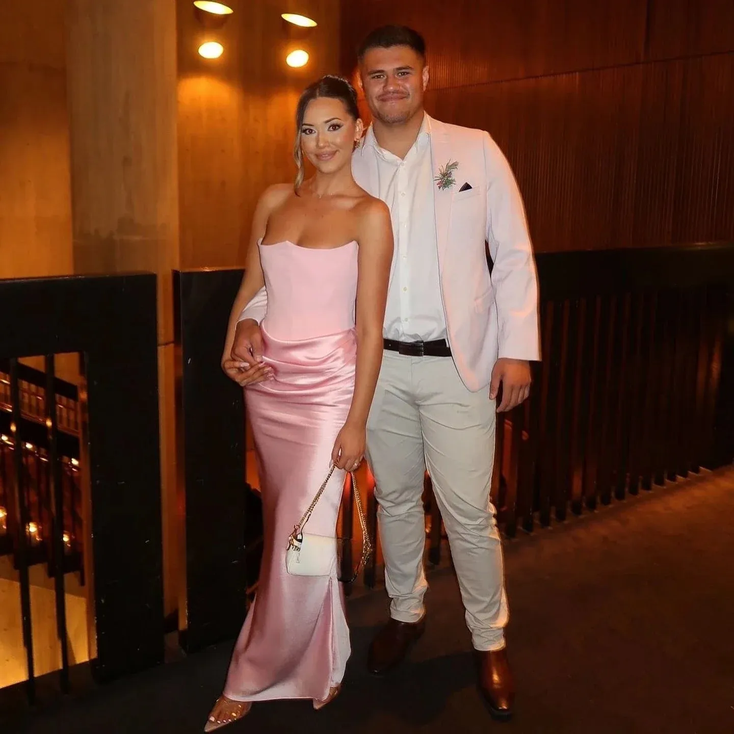 Flytonn Strapless Women Maxi Evening Dress 2025 Pink Corset Cocktail Dress Elegant Strapless Satin Formal Occasion Party Dresses-nye outfits