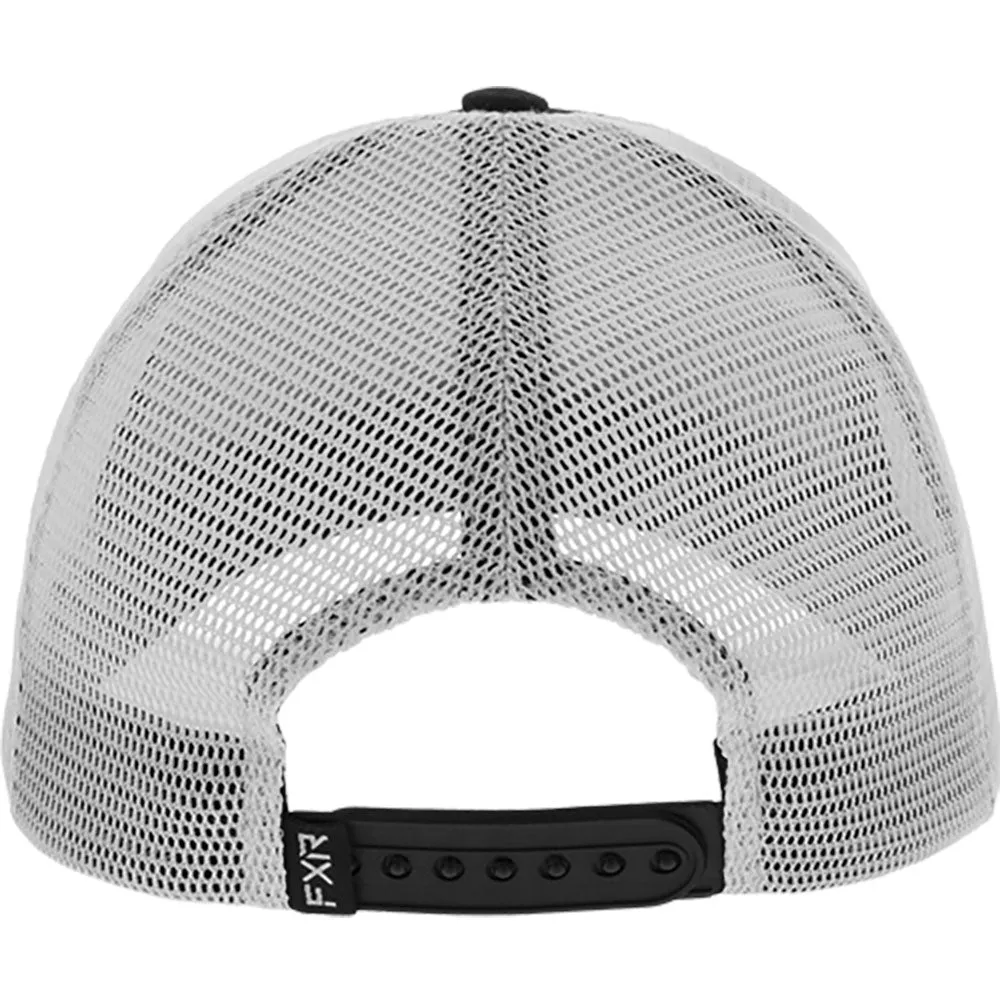 FXR Pro Fish Hat Black/Bone Gray