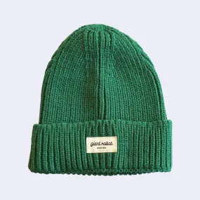 Giant Robot - Embroidered Logo Knit Beanie (Green)
