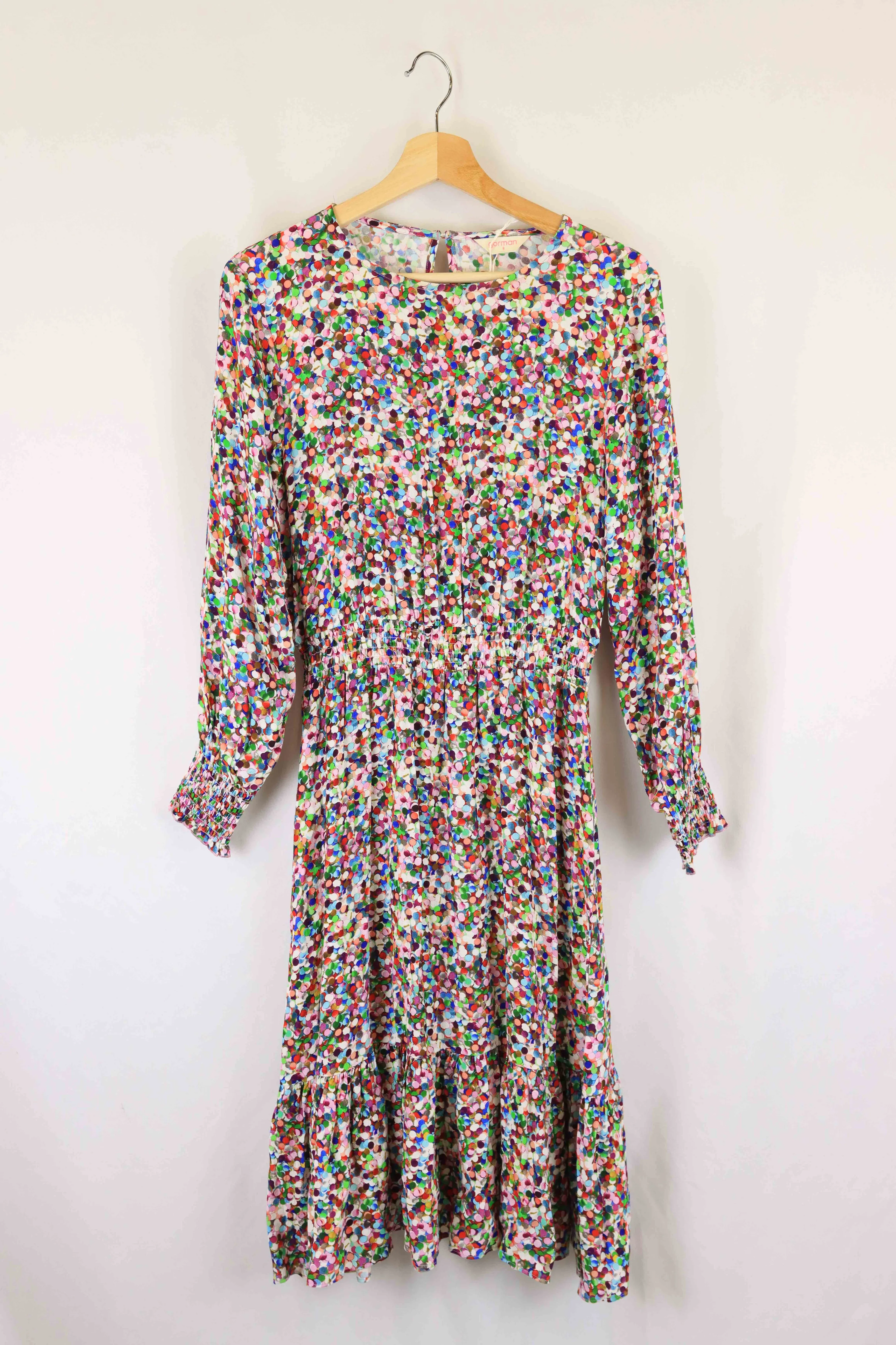 Gorman Multi Long Sleeve Midi Dress 8