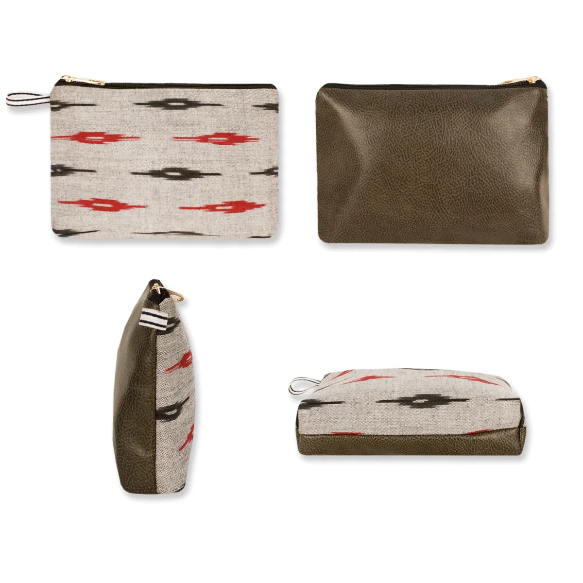 Graceful Grey Ikat Combo