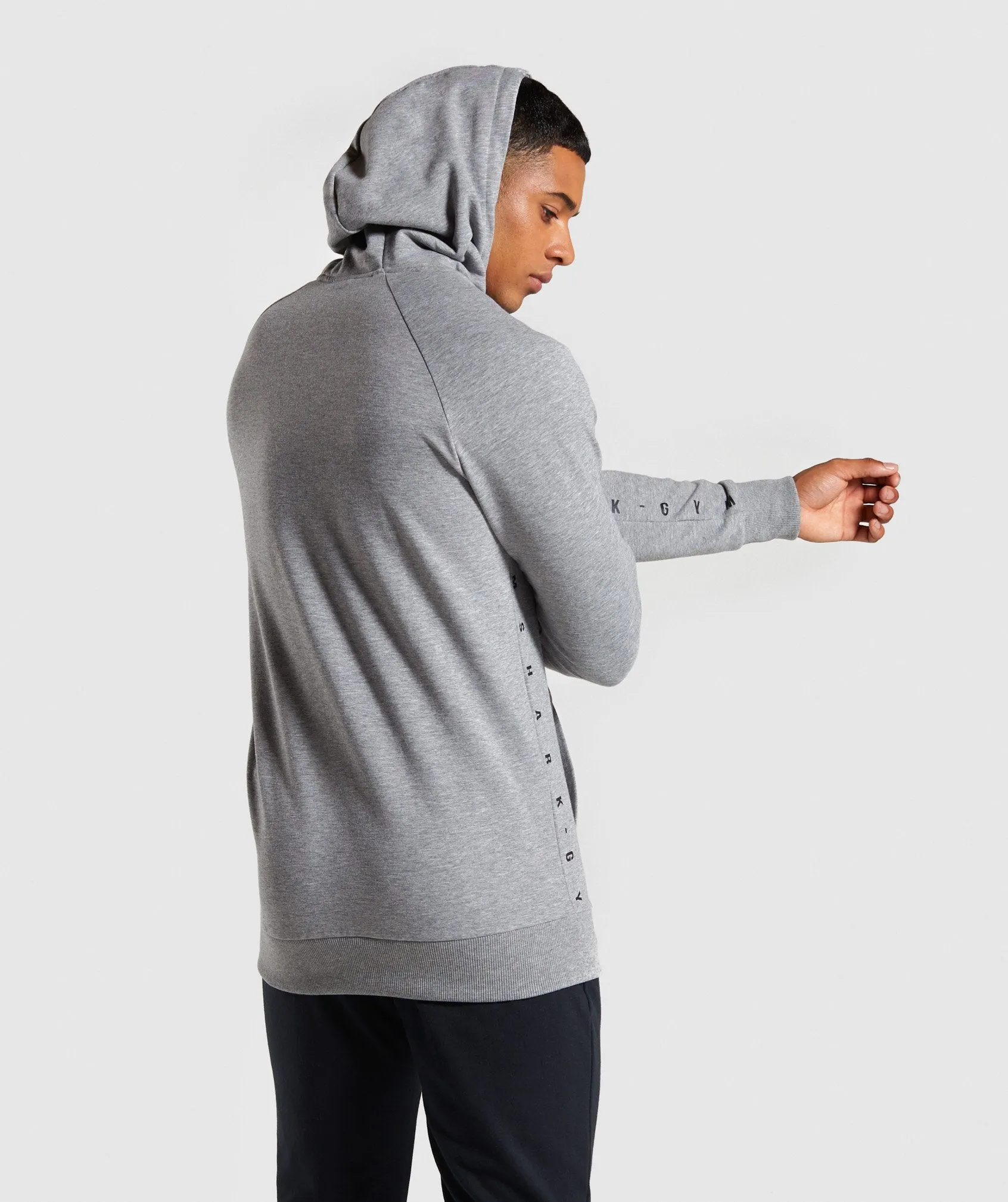 Gymshark Contrast Hoodie - Grey