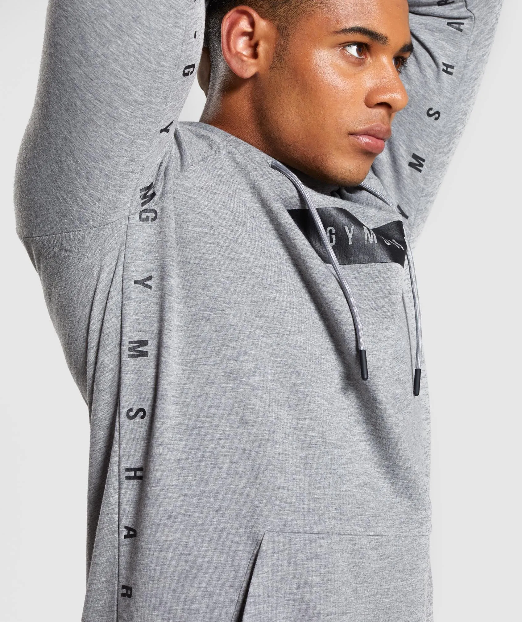 Gymshark Contrast Hoodie - Grey