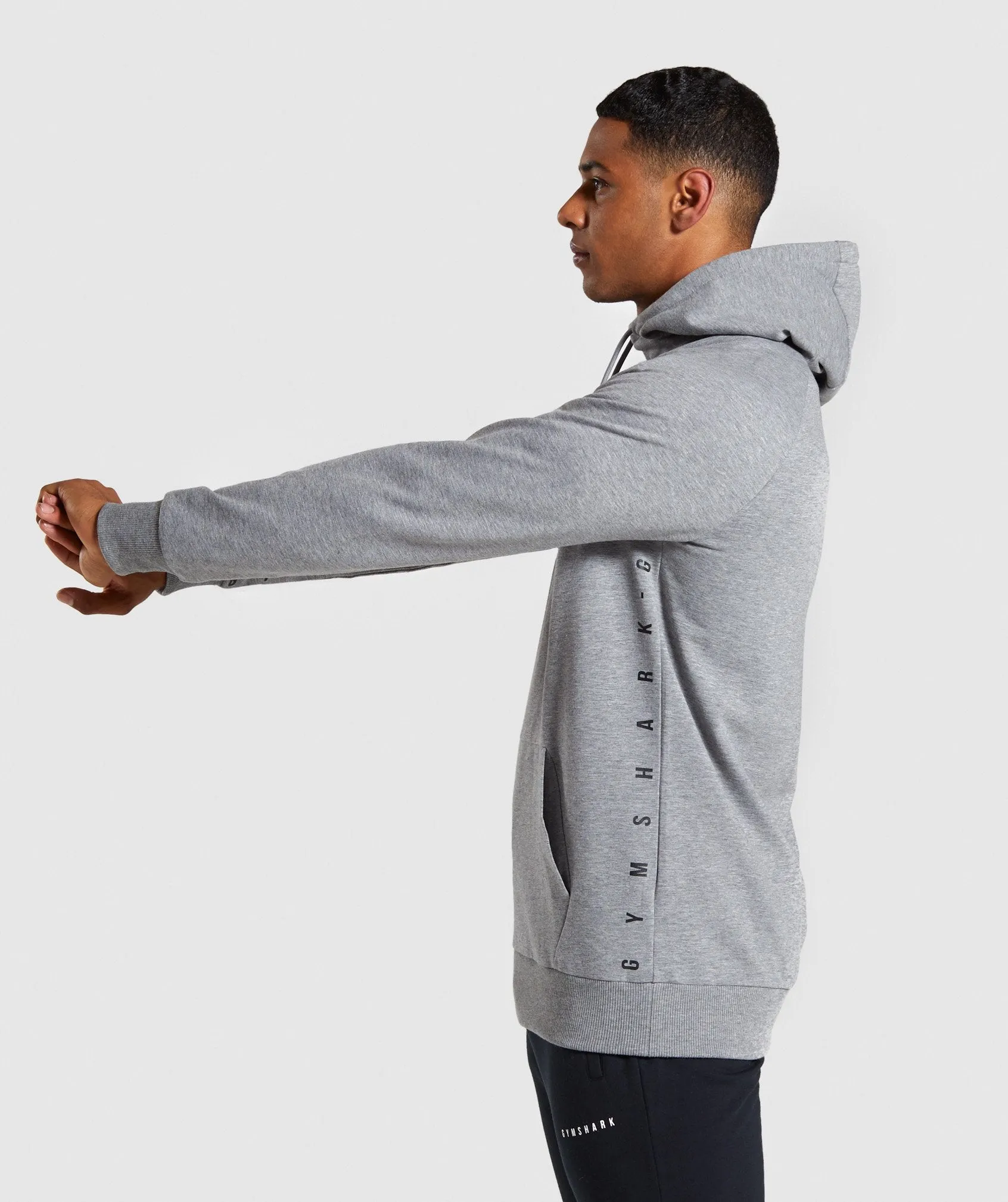 Gymshark Contrast Hoodie - Grey