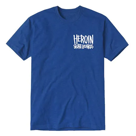 Heroin Skateboards Fuck Drugs Lets Skate T Shirt