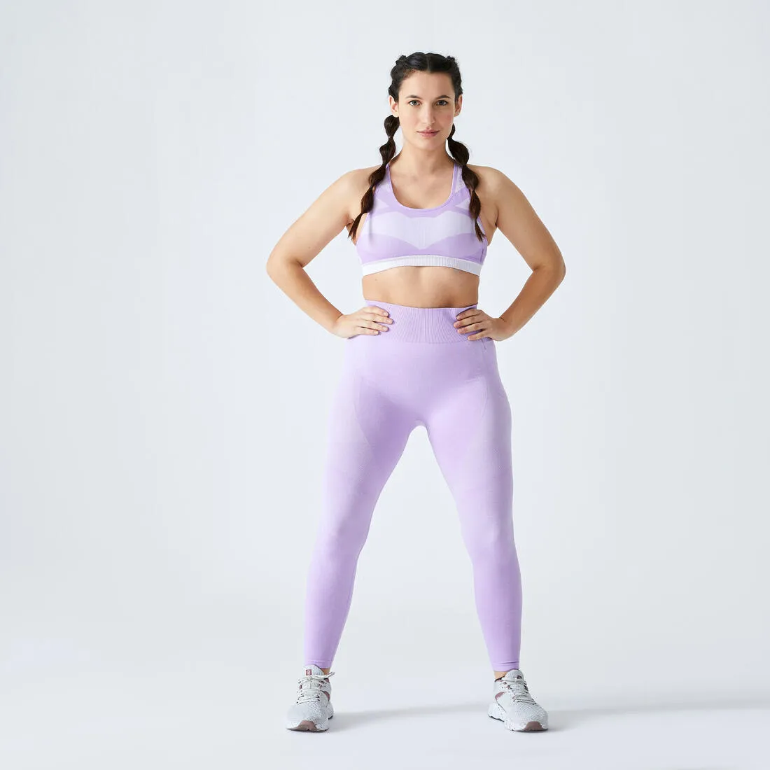 High-Waisted Body-Sculpting Fitness Leggings - Seamless