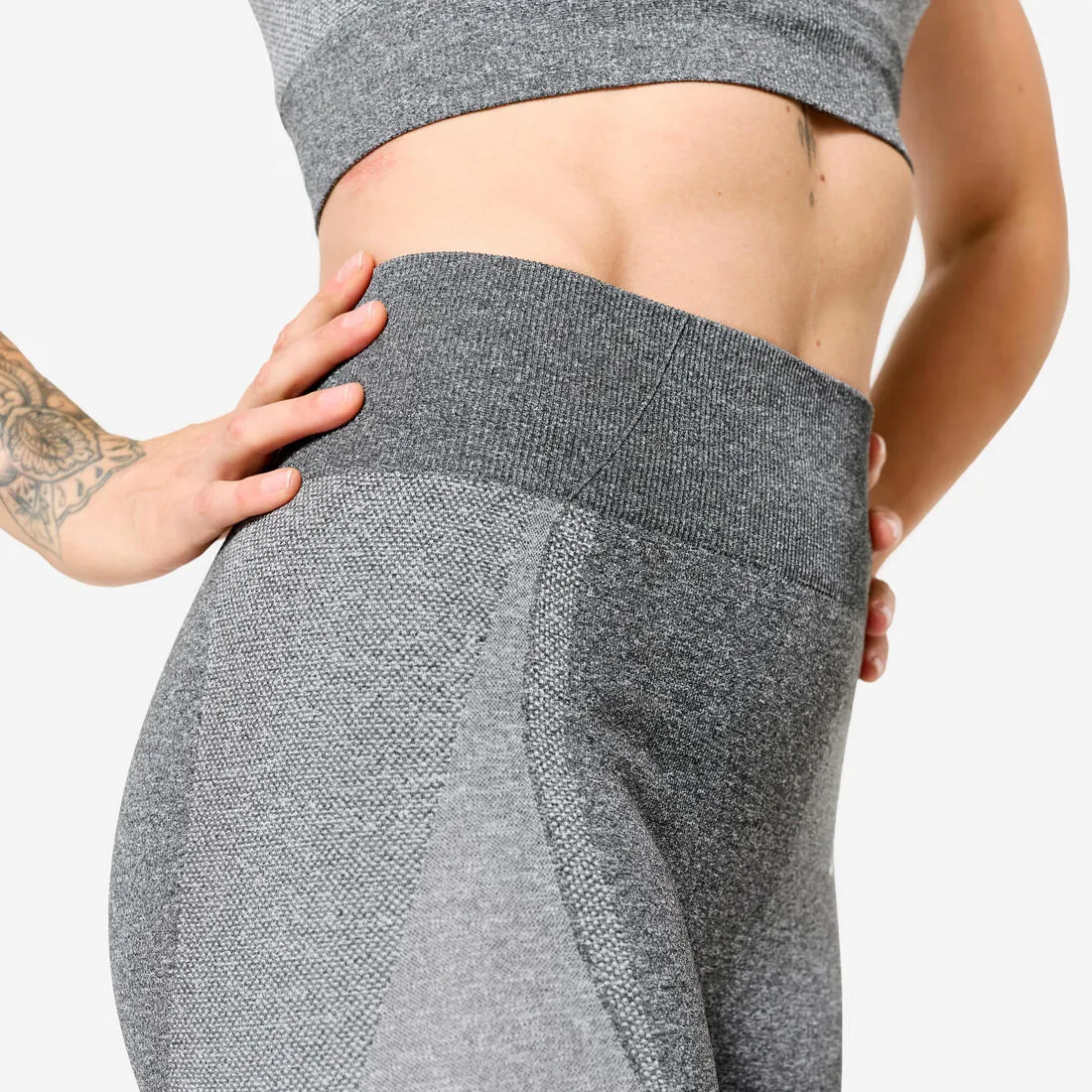 High-Waisted Body-Sculpting Fitness Leggings - Seamless