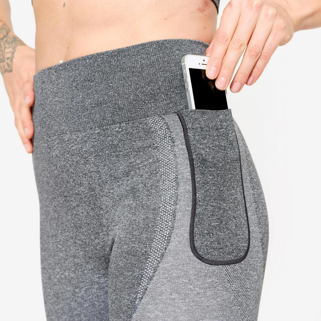High-Waisted Body-Sculpting Fitness Leggings - Seamless