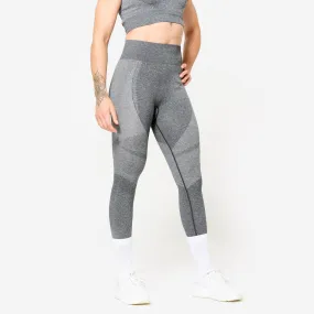 High-Waisted Seamless Fitness Leggings with Phone Pocket