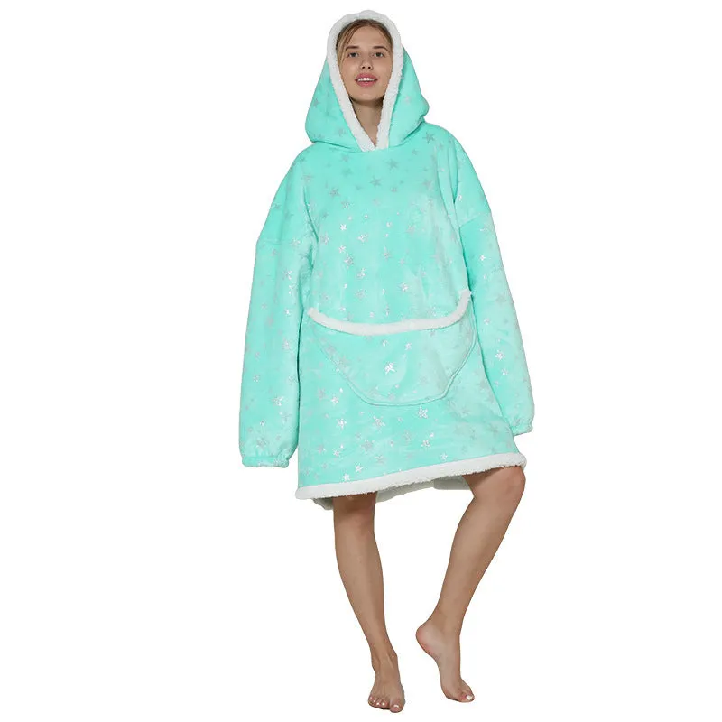 Hoodies Blankets Cashmere Pullover Sweater Warm Pajamas
