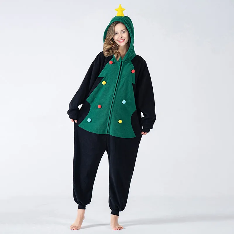 Hoodies Blankets One-Piece Pajamas Cartoon Anime Adult Pajamas
